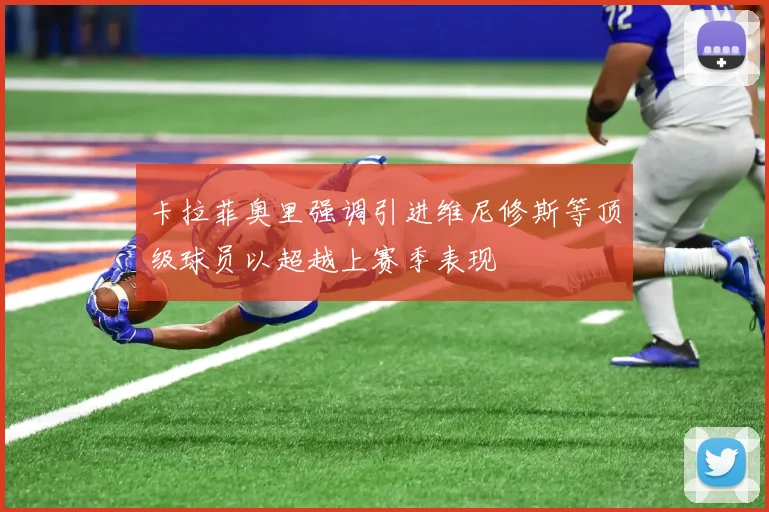 卡拉菲奥里强调引进维尼修斯等顶级球员以超越上赛季表现